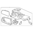thumbnail image 1 of Espejo OEM Izquierdo Mustang L4 2.3l DE 2024 A 2025 Ford Original, 1 of 6
