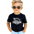 thumbnail image 5 of Birthday Boy Dinosaur Shirt for Boys T-Rex Themed Birthday Party T-Shirt for Toddlers and Kids Black Shirt 2T, 5 of 8