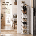 thumbnail image 4 of 8 Tier Vertical Shoe Rack, 4 of 8