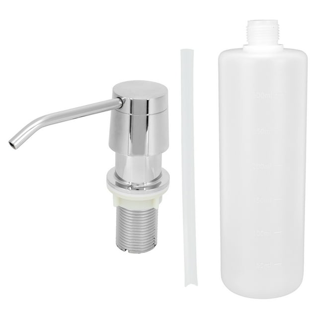 Dispensador De Jabón, Fregadero De Plato De Botella De Jabón De Mano Para Baño Para Líquido