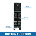 thumbnail image 3 of Unique Bargains Front Power Window Switch for Ford Escape Focus Transit Connect No.CV6Z14529A, 3 of 7