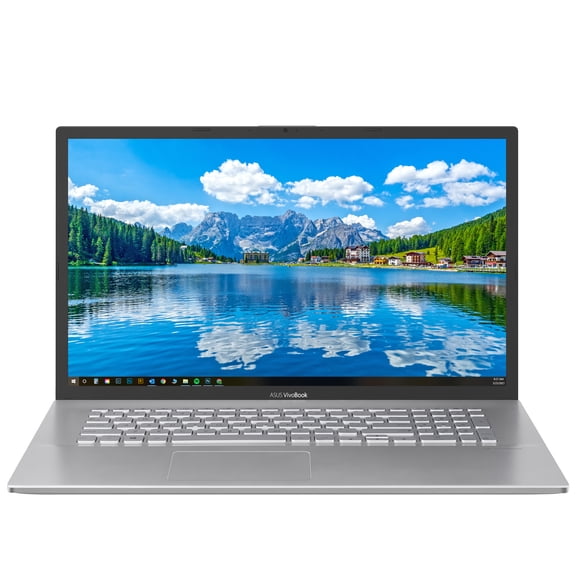 ASUS Vivobook X712JA 17.3" HD , Intel Core i7-1065G7, 16GB RAM, 1TB NVMe SSD, Transparent Silver, Windows 10 Home (X712JA-211.VBSB)