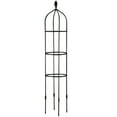 thumbnail image 2 of Poste de soporte para plantas, vid trepadora, marco fijo, marco fijo para flores, soporte para flores de rosas, confiabilidad excepcional, 2 of 8