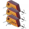 thumbnail image 2 of 3pcs Cube Mini Bait Artificial Fish Lure Fishing Tackle Tool with Sharp Hooks5#, 2 of 9