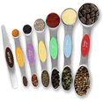 thumbnail image 1 of 7pcs Measuring Spoons Set Stainless Steel Kitchen Spoon Dual Side, 1 of 4