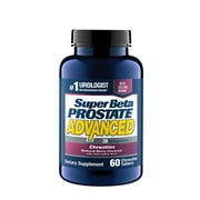 Super Beta Prostate Advanced with Beta-Sitosterol, Mens Supplement, 60 Chewable Tablets, Berry