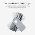 thumbnail image 6 of PALIFEUR Double-Head Desk Fan, High Wind Power Aromatherapy Fan, Lightweight Portable Fan for Bedroom Home Office, 3 Speed Settings Adjustable Small Fan, 4.6x9.1 Inch, 6 of 9