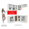 thumbnail image 5 of Cocina Integral Completa de Esquina Madesa 349 cm Blanco/Marrón GCGL349003, 5 of 5