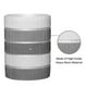 thumbnail image 3 of Bote de basura Zahari Home Decorative de 8 litros para baño, oficina y dormitorio, 3 of 5