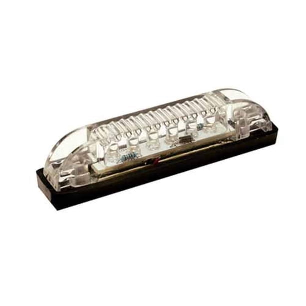 Luz LED SEACHOICE con tira blanca para barco, impermeable, 12 V, azul