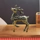 thumbnail image 3 of Deer Sculpture,Small Animal Statue Handmade Sculpture Ornament,Deer Miniature Figurine Artificial Animal Crafts,Home Office Desk Bookself Counter Decoration,Tabletop Statues Party Office Zulema Escultura de ciervo, 3 of 8