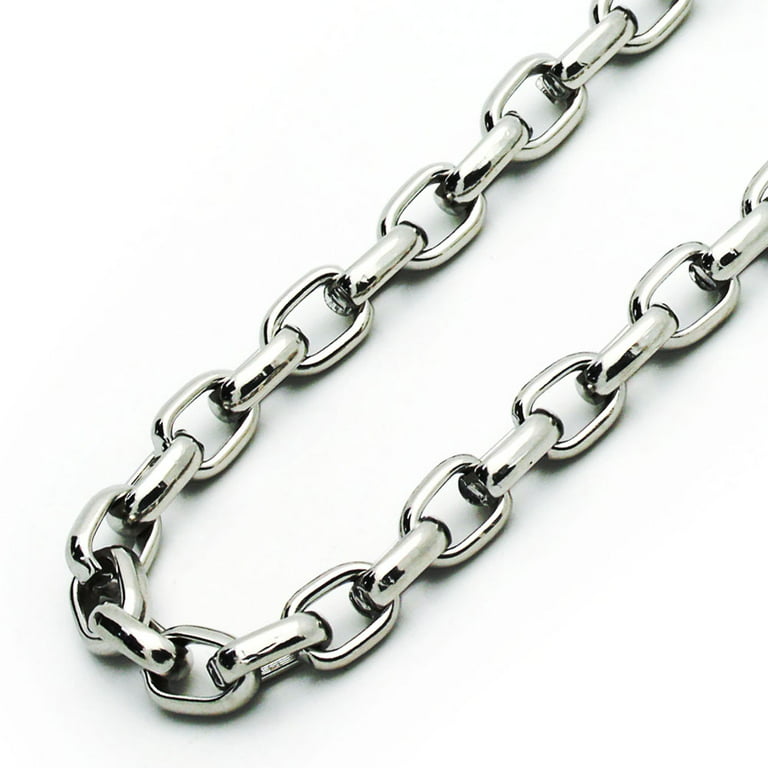 316L Stainless Steel 50 cm (19.68 Inch) 2.5 mm Rounded Box Neck Chain  Necklace