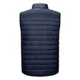 thumbnail image 3 of Off Road Ventures Men's Packable Puffer Vest Lightweight Water-Resistant Sleeveless Down jacket Outerwear with Pockets, 3 of 8