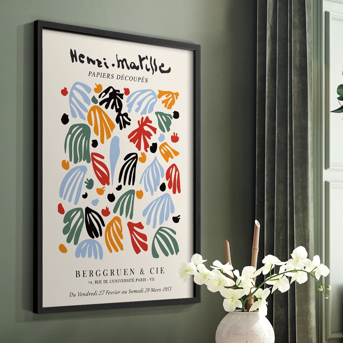 Matisse LXXXVII Framed Print - Solid Wood