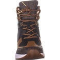 thumbnail image 2 of Womens MICHAEL Michael Kors Liv Lace Up Ankle Boots, Black/Brown, 6 US, 2 of 6