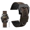 thumbnail image 3 of Correa de cuero para reloj Casio PROTREK PRW-6900Y PRW-6800 PRW-3400 PRW-6900 PRW-60 PRW-60YT, correa de reloj de acero de 23 mm, 3 of 5