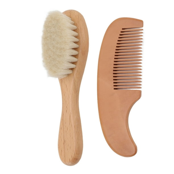 Brosse à cheveux bébé en soie naturelle - Le meilleur pour les cheveux de  votre bébé