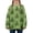 Dark Green, variant on Girls Loose Long Sleeve Crew Neck Knit Sweater Christmas Tree Graphic For Fall Winter Daily Layering Wear