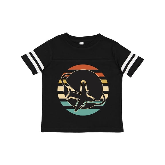 Inktastic Airplane Trip Vintage Travel Boys or Girls Toddler T-Shirt