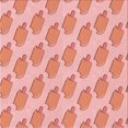 thumbnail image 1 of Ahgly Company Tapis d'Intérieur Lavables en Machine Pastel Transitionnel Rose, Carré 4', 1 of 7