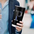 thumbnail image 3 of Personalized Gifts for Men, Birthday Gifts for men, Anniversary Birthday Gifts for him Dad, Grandpa, Uncle, Brother, Friends, American Flag Tumbler - 20oz - P, 3 of 6