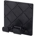 thumbnail image 1 of 2 piezas de enchufe de alambre, soporte de gancho, organizador de cables para sala de estar, estudio, cocina, baño, lavandería, oficina, escritorio, alimentación USB (negro), 1 of 5