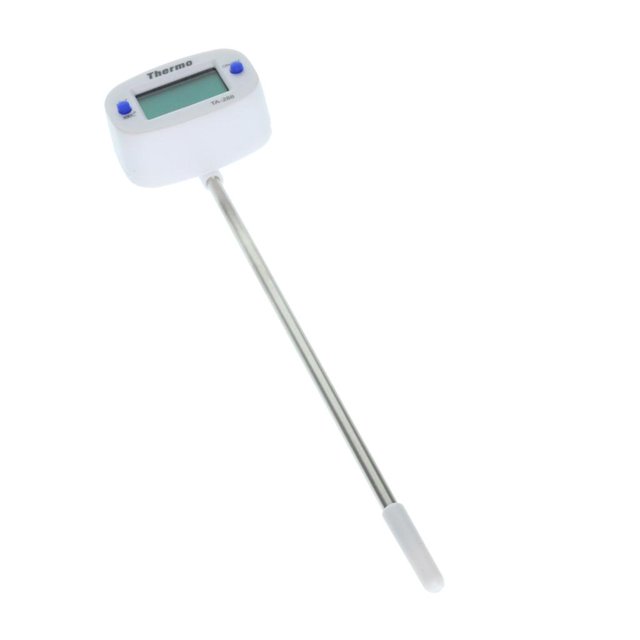 Sonda termómetro digital para cocinar, carne, leche, agua, apagado automático, rotación libre de 180 degree, de leer Sharpla Termómetro digital de alimentos