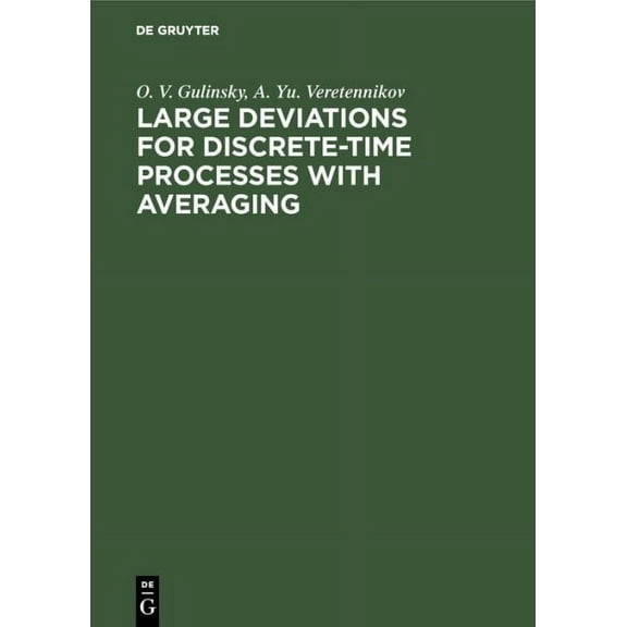 Large Deviations for Discrete-Time Processes with Averaging (Hardcover)