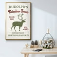thumbnail image 5 of Christmas Farm Sign Collection B - Framed Gallery Wrapped Holiday Canvas - 17 x 25 - Gold Frame, 5 of 8