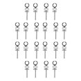 thumbnail image 1 of Guardurnaity 1 par de pendientes de acero inoxidable para mujer, accesorio de moda, colgante de oreja para niña, gotas para orejas de mujer para fiesta, Negro 10piezas Guardurnaity CBP207672, 1 of 4
