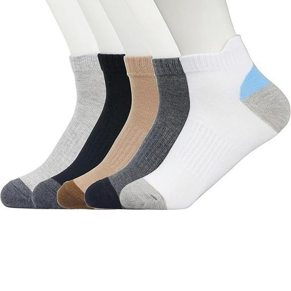 Men's Crew Socks Men's Outdoor Sports Socks 5-Pack