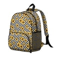 thumbnail image 2 of Yellow Rustic Students Backpack - Boho Sunflower and Butterfly Design with Vintage Floral and Bee Pattern, Durable Lightweight Oxford Fabric for School Use, 2 of 6