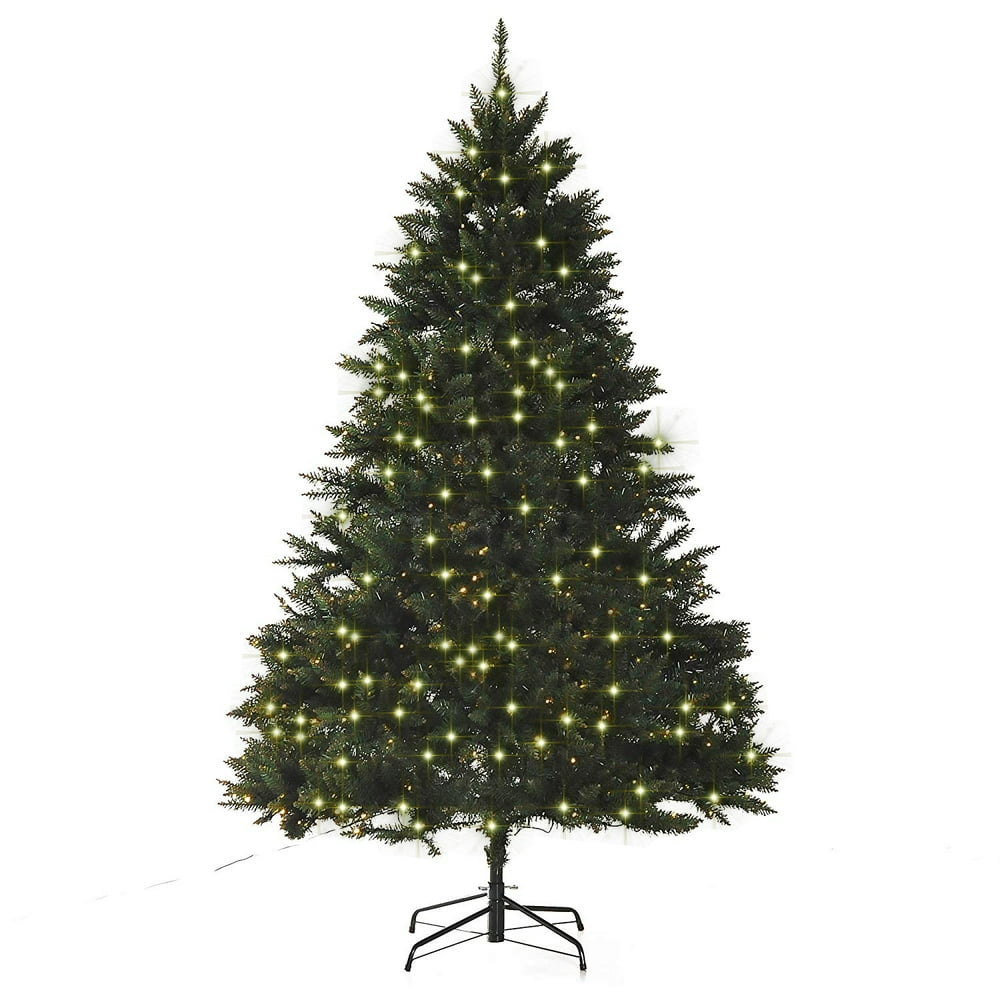 PreLit Douglas Fir Artificial Christmas Tree with 2154 Tips and