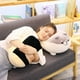 thumbnail image 5 of Peluche de Corgi de Anime, almohada suave para perro de peluche, regalo de peluche para niños y niñas (negro, 40 cm), 5 of 5