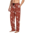 thumbnail image 4 of Top-kevin Men's Pajama Bottoms Buffalo Plaid Forest Mens Pajama Pants Christmas Sleep Pants Lounge PJ Pants, 4 of 11