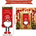 thumbnail image 1 of Bandera colgante de Feliz Navidad, adornos navideños para el hogar, regalos de Navidad, decoración de Noel, Año Nuevo, 2023, 2024, 1 of 4