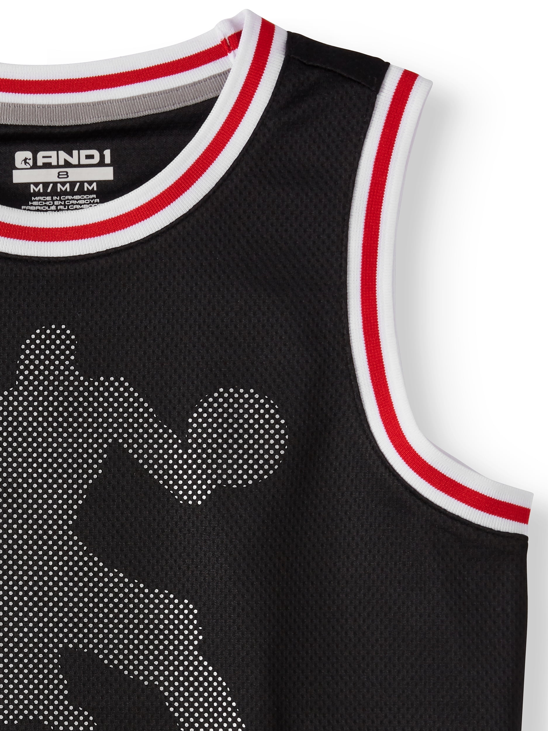 AND1 Polyester Mesh Basketball Jersey (Little Boys & Big Boys)