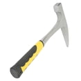 thumbnail image 4 of Martillo De Cabeza Plana, Martillo De Ladrillo Duradero, Cómodo Con Mango De Goma Para Trabajador De La Construcción Arqueólogo ANGGREK Martillo de ladrillo, 4 of 8