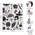thumbnail image 4 of Black Halloween Witchcraft Elements Blanket,Comfortable Soft Flannel Throw Blanket,All Season,Warm Lightweight Blankets for Sofa Bed Couch Living Room Chair,30"x40", 4 of 4