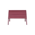 thumbnail image 2 of Linon Ottoman d'Extérieur Adirondack Robuste en Bois d'Acacia Massif, Teinture Rouge, 2 of 15