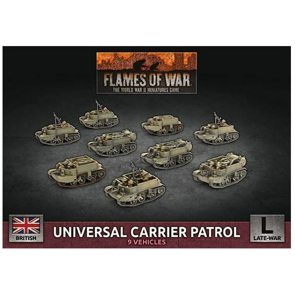 Flames of War: British Universal Carrier Patrol (Late-War)