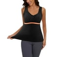 thumbnail image 2 of JIKNTTR Women's Thermal Shirts Thermal Underwear Tank Tops Lined Base Layer Cold Weather Winter Thermal Undershirts Basic Layer Underwear Tops, 2 of 5