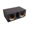 thumbnail image 4 of Bbox Dual Vented 10 Inch Subwoofer Enclosure - Pro Series Dual Vented SPL Car Subwoofer Boxes & Enclosures - Premium Subwoofer Box Improves Audio Quality, Sound & Bass - Nickel Finish Terminals, 4 of 4