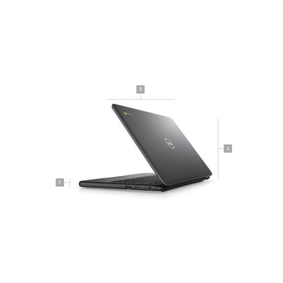 Restored Dell Chromebook 3100 Laptop (2019) | 11.6" HD | Core Celeron - 32GB SSD - 4GB RAM | 2 Cores (Refurbished)