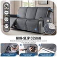 thumbnail image 3 of Funda para Sofá Reclinable TAOCOCO 100% Impermeable Gris para 3 Plazas, 3 of 6