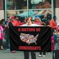 thumbnail image 5 of 2x3 Feet A Nation of Immigrants Flag We Are All Immigrants Flags for Outside Large Garden Yard Flags Outdoor Decoration, 5 of 9