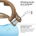 thumbnail image 3 of 2.5 QT Whistling Tea Kettle with Wood Pattern Handle, Stainless Steel T02 Silver, 3 of 7