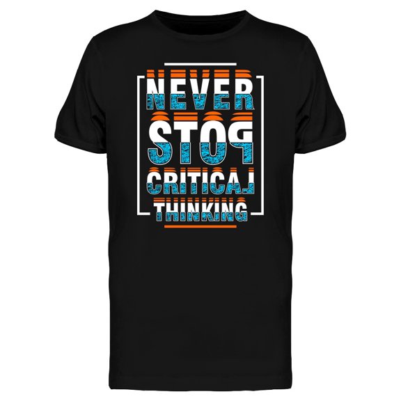 Urban Critical Thinking Tee Men's -Image by Shutterstock