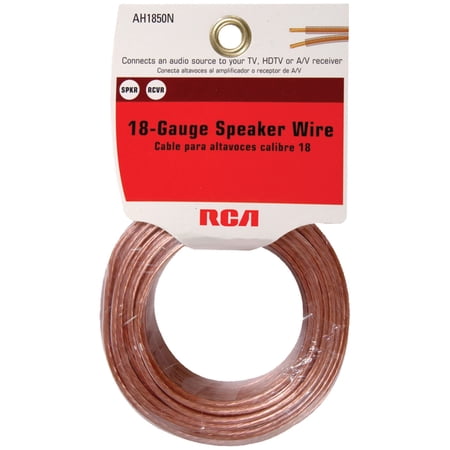 UPC: 0079000403340 | Rca Ah1850r 18-gauge Speaker Wire (50ft)