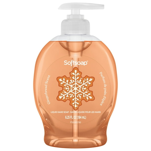 Softsoap Limited Edition Liquid Hand Soap, Gingerbread Scent, 6.25